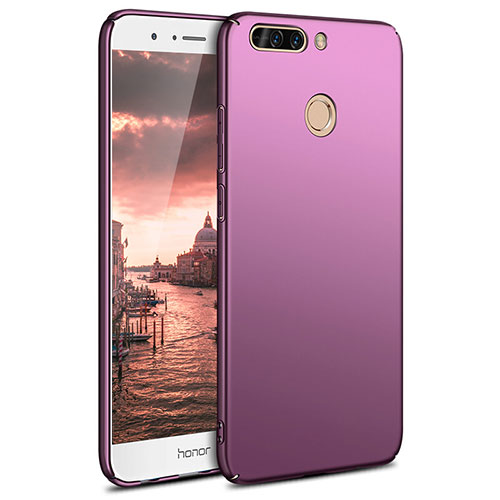 Hard Rigid Plastic Matte Finish Back Cover M03 for Huawei Honor V9 Purple