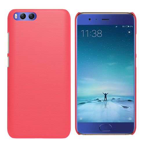 Hard Rigid Plastic Matte Finish Back Cover P01 for Xiaomi Mi 6 Red