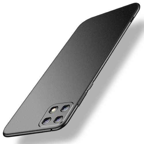 Hard Rigid Plastic Matte Finish Case Back Cover for Huawei Honor X30i Black