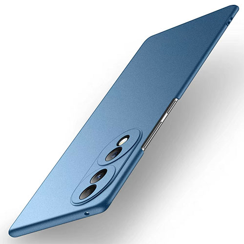 Hard Rigid Plastic Matte Finish Case Back Cover for Huawei Honor X7b Blue