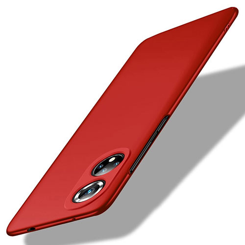 Hard Rigid Plastic Matte Finish Case Back Cover for Huawei Nova 9 Red