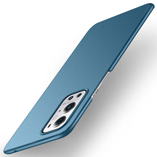 Hard Rigid Plastic Matte Finish Case Back Cover for OnePlus 9 Pro 5G Blue