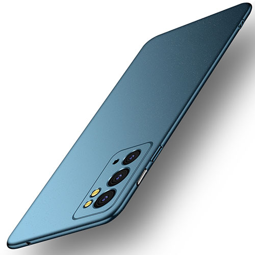 Hard Rigid Plastic Matte Finish Case Back Cover for OnePlus 9RT 5G Blue