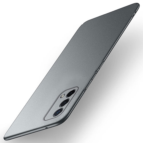 Hard Rigid Plastic Matte Finish Case Back Cover for Oppo A93 5G Dark Gray