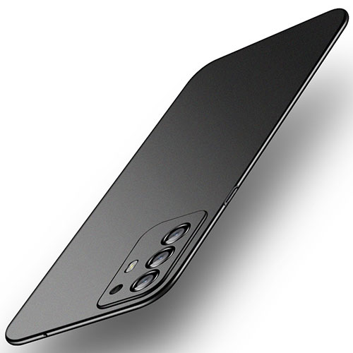 Hard Rigid Plastic Matte Finish Case Back Cover for Oppo A95 5G Black