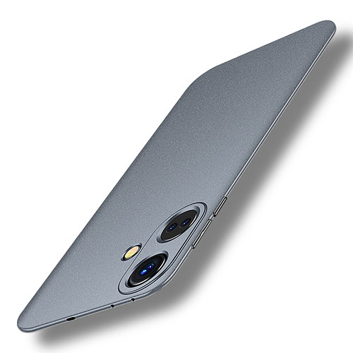 Hard Rigid Plastic Matte Finish Case Back Cover for Oppo K11 5G Gray