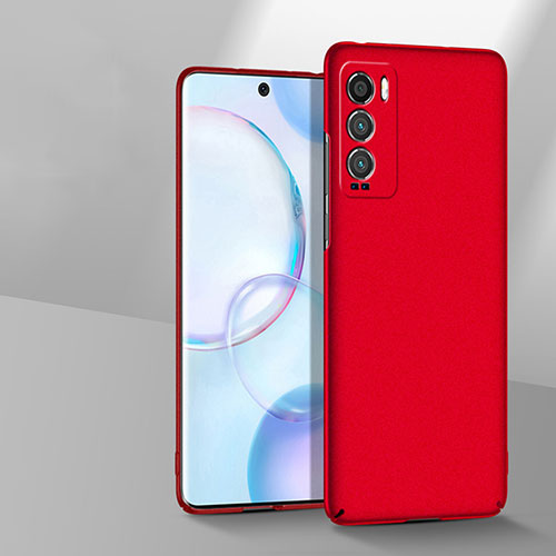 Hard Rigid Plastic Matte Finish Case Back Cover for Realme GT Master Explorer 5G Red