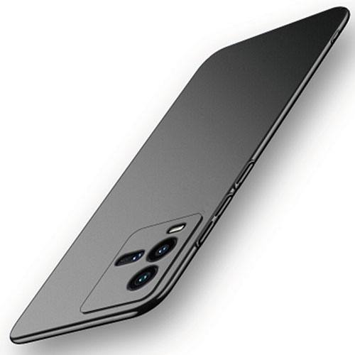 Hard Rigid Plastic Matte Finish Case Back Cover for Vivo iQOO 9T 5G Black