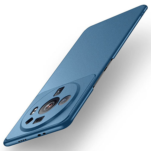 Hard Rigid Plastic Matte Finish Case Back Cover for Xiaomi Mi 12 Ultra 5G Blue