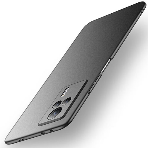 Hard Rigid Plastic Matte Finish Case Back Cover for Xiaomi Redmi K60E 5G Black