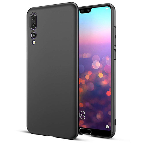 Hard Rigid Plastic Matte Finish Case Back Cover G01 for Huawei P20 Pro Black