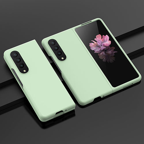 Hard Rigid Plastic Matte Finish Case Back Cover H04 for Samsung Galaxy Z Fold3 5G Matcha Green