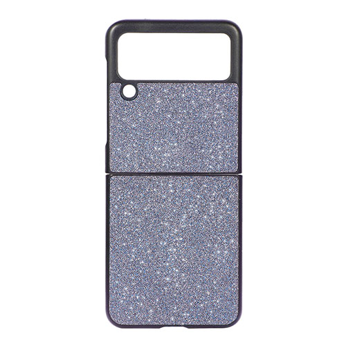 Hard Rigid Plastic Matte Finish Case Back Cover H07 for Samsung Galaxy Z Flip3 5G Blue