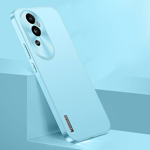 Hard Rigid Plastic Matte Finish Case Back Cover JL1 for Oppo Reno10 Pro+ Plus 5G Sky Blue