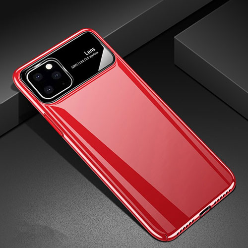 Hard Rigid Plastic Matte Finish Case Back Cover M01 for Apple iPhone 11 Pro Red