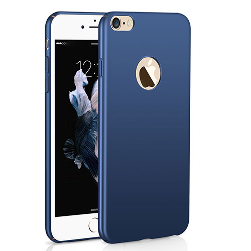 Hard Rigid Plastic Matte Finish Case Back Cover M01 for Apple iPhone 6 Plus Blue