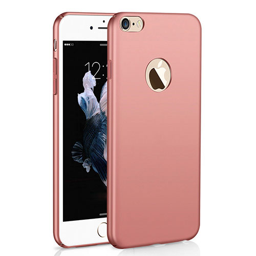 Hard Rigid Plastic Matte Finish Case Back Cover M01 for Apple iPhone 6 Plus Rose Gold