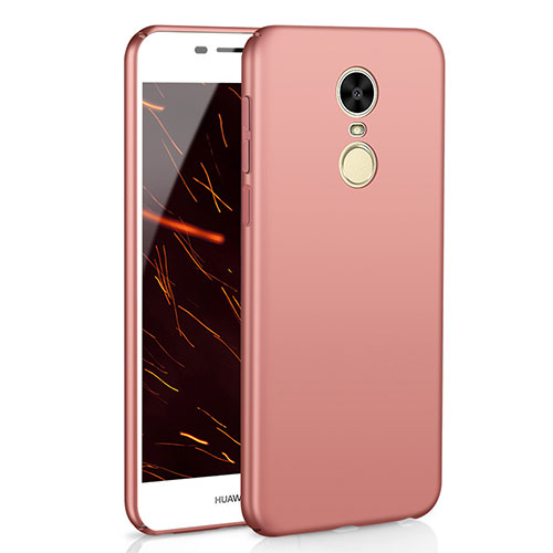 Hard Rigid Plastic Matte Finish Case Back Cover M01 for Huawei Enjoy 6S Rose Gold