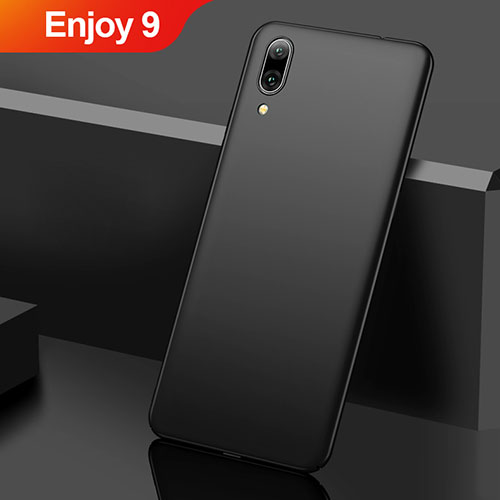 Hard Rigid Plastic Matte Finish Case Back Cover M01 for Huawei Enjoy 9 Black