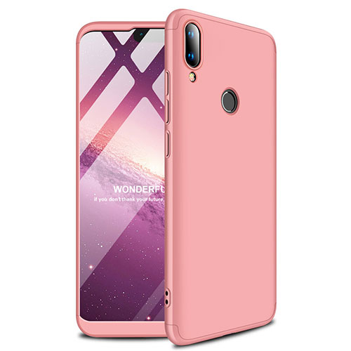 Hard Rigid Plastic Matte Finish Case Back Cover M01 for Huawei Enjoy 9 Plus Rose Gold