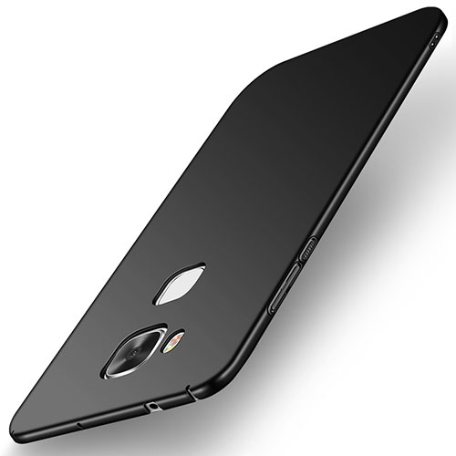 Hard Rigid Plastic Matte Finish Case Back Cover M01 for Huawei GX8 Black