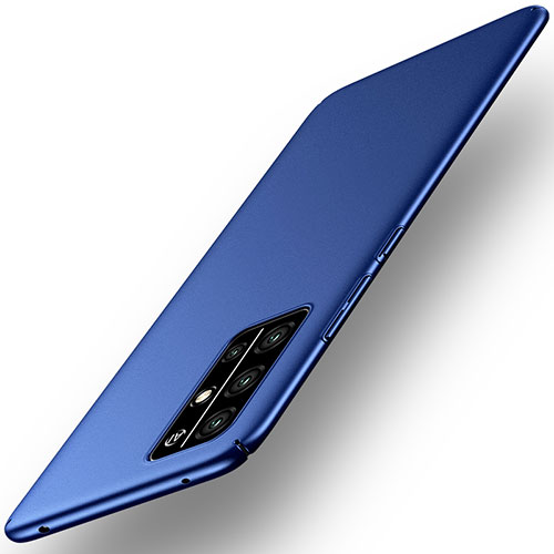 Hard Rigid Plastic Matte Finish Case Back Cover M01 for Huawei Honor 30S Blue