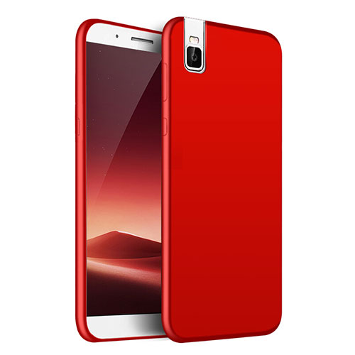 Hard Rigid Plastic Matte Finish Case Back Cover M01 for Huawei Honor 7i shot X Red