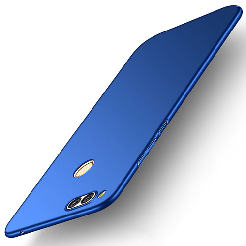 Hard Rigid Plastic Matte Finish Case Back Cover M01 for Huawei Honor 7X Blue