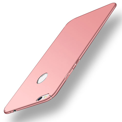 Hard Rigid Plastic Matte Finish Case Back Cover M01 for Huawei Honor 8 Lite Pink