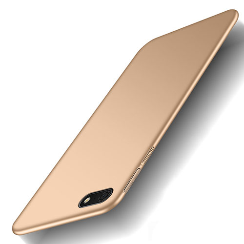 Hard Rigid Plastic Matte Finish Case Back Cover M01 for Huawei Honor Play 7 Gold