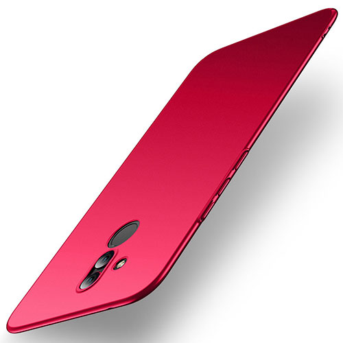 Hard Rigid Plastic Matte Finish Case Back Cover M01 for Huawei Maimang 7 Red