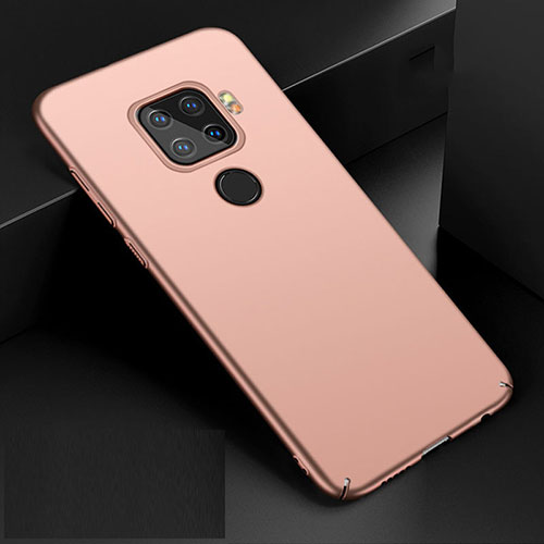 Hard Rigid Plastic Matte Finish Case Back Cover M01 for Huawei Nova 5i Pro Rose Gold