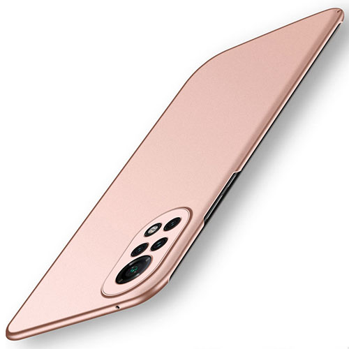 Hard Rigid Plastic Matte Finish Case Back Cover M01 for Huawei Nova 8 Pro 5G Rose Gold