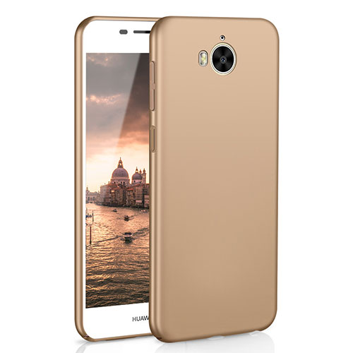 Hard Rigid Plastic Matte Finish Case Back Cover M01 for Huawei Nova Young Gold