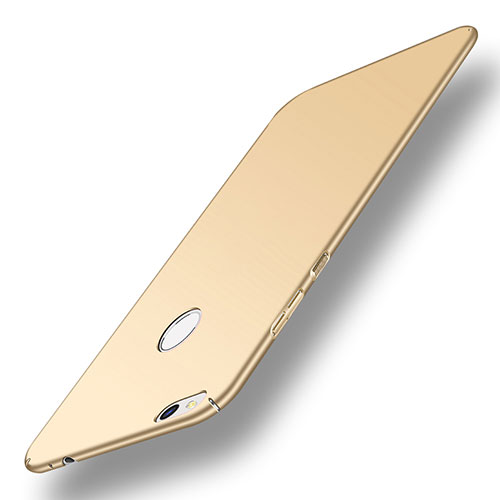 Hard Rigid Plastic Matte Finish Case Back Cover M01 for Huawei P9 Lite (2017) Gold