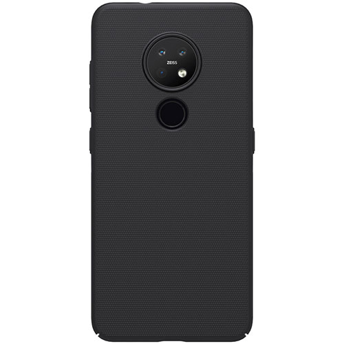 Hard Rigid Plastic Matte Finish Case Back Cover M01 for Nokia 7.2 Black