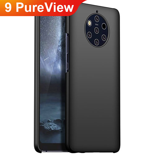 Hard Rigid Plastic Matte Finish Case Back Cover M01 for Nokia 9 PureView Black