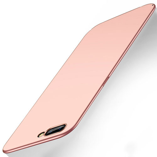 Hard Rigid Plastic Matte Finish Case Back Cover M01 for Oppo AX5 Rose Gold