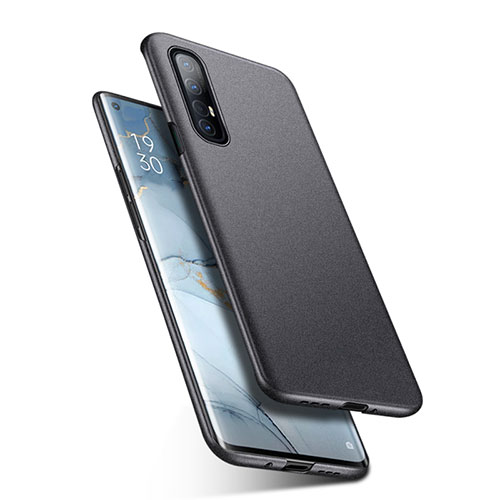 Hard Rigid Plastic Matte Finish Case Back Cover M01 for Oppo Find X2 Neo Gray