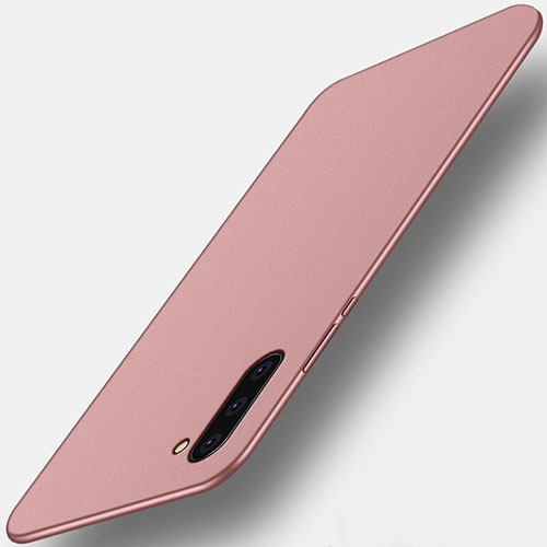 Hard Rigid Plastic Matte Finish Case Back Cover M01 for Samsung Galaxy Note 10 Rose Gold