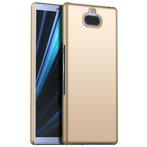 Hard Rigid Plastic Matte Finish Case Back Cover M01 for Sony Xperia 10 Gold