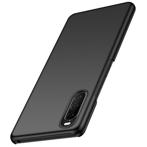 Hard Rigid Plastic Matte Finish Case Back Cover M01 for Sony Xperia 10 II Black