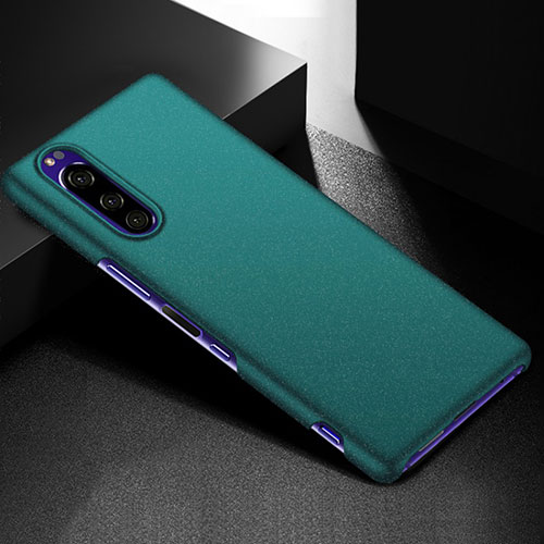 Hard Rigid Plastic Matte Finish Case Back Cover M01 for Sony Xperia 5 Green