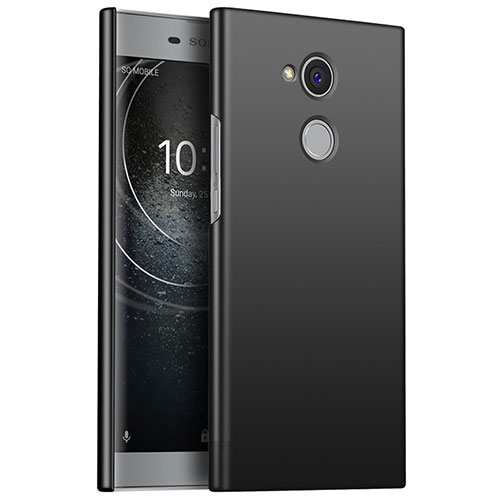 Hard Rigid Plastic Matte Finish Case Back Cover M01 for Sony Xperia L2 Black