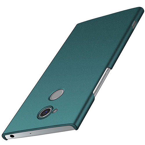 Hard Rigid Plastic Matte Finish Case Back Cover M01 for Sony Xperia XA2 Plus Green