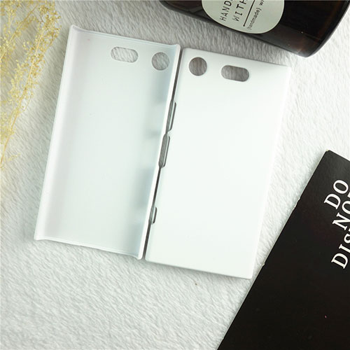 Hard Rigid Plastic Matte Finish Case Back Cover M01 for Sony Xperia XZ1 Compact White