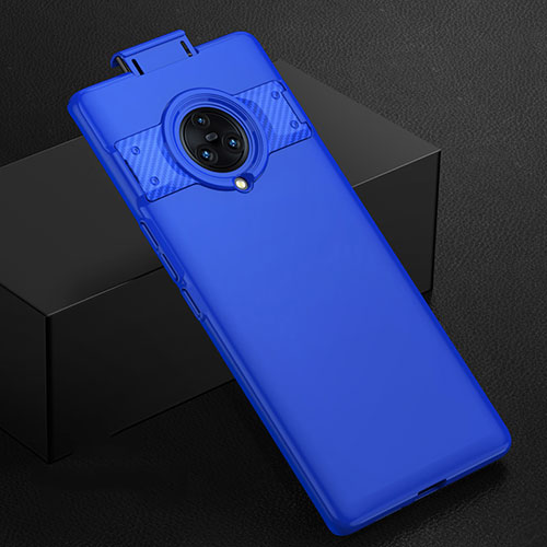 Hard Rigid Plastic Matte Finish Case Back Cover M01 for Vivo Nex 3S Blue