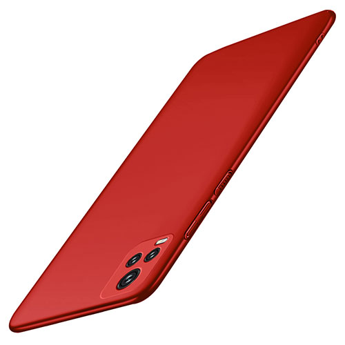 Hard Rigid Plastic Matte Finish Case Back Cover M01 for Vivo V20 Pro 5G Red