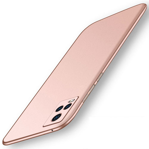 Hard Rigid Plastic Matte Finish Case Back Cover M01 for Vivo V20 Pro 5G Rose Gold