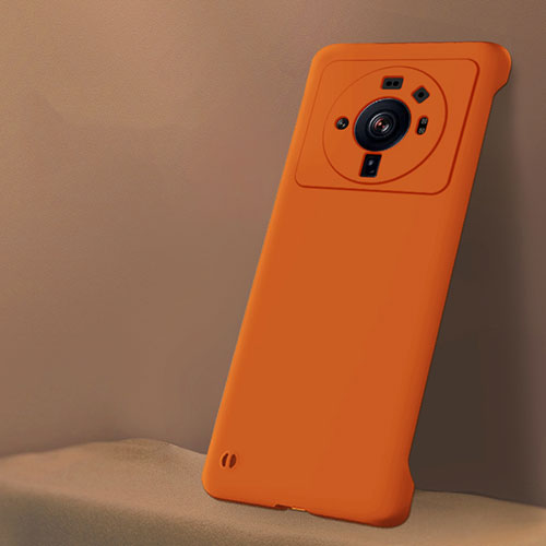 Hard Rigid Plastic Matte Finish Case Back Cover M01 for Xiaomi Mi 12S Ultra 5G Orange